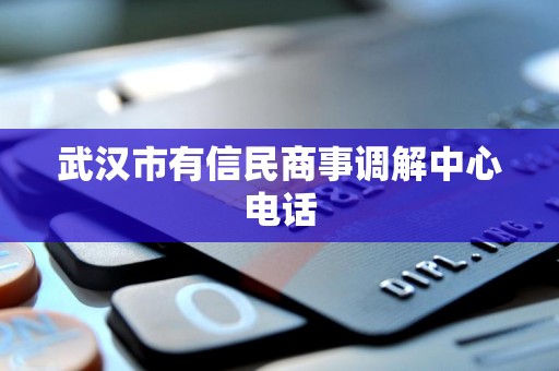 了解武漢市有信民商事調(diào)解中心及其個(gè)人信用修復(fù)服務(wù)